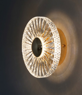 유티 크리스탈벽등 벽무드등 LED5W